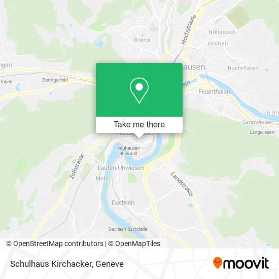 Schulhaus Kirchacker map