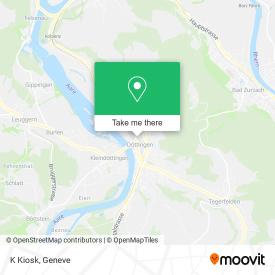 K Kiosk map