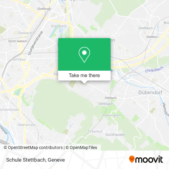 Schule Stettbach map