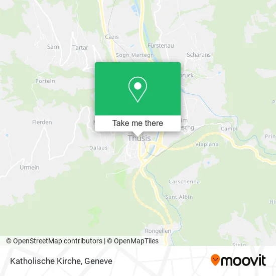 Katholische Kirche plan