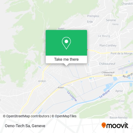 Oeno-Tech Sa map