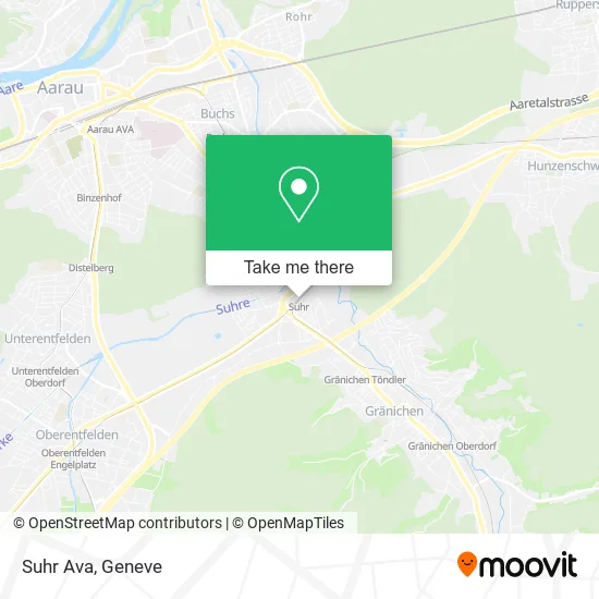 Suhr Ava map