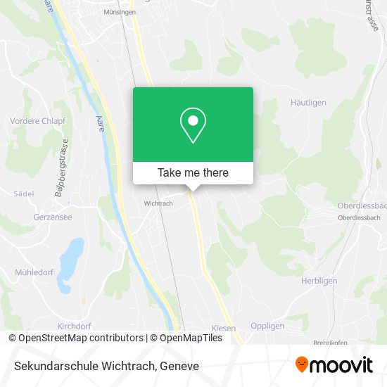 Sekundarschule Wichtrach map