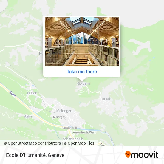 Ecole D'Humanité map