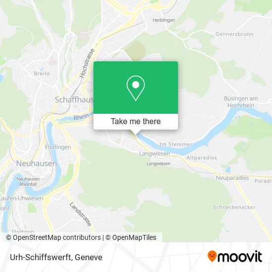 Urh-Schiffswerft map