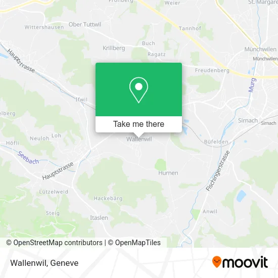 Wallenwil map