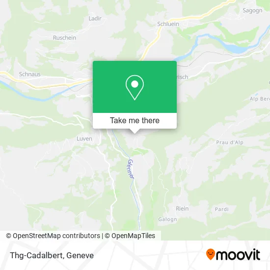 Thg-Cadalbert map