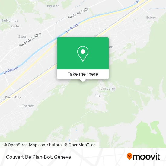 Couvert De Plan-Bot map