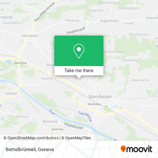 Bettelbrünneli map