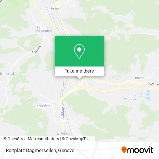 Reitplatz Dagmersellen map