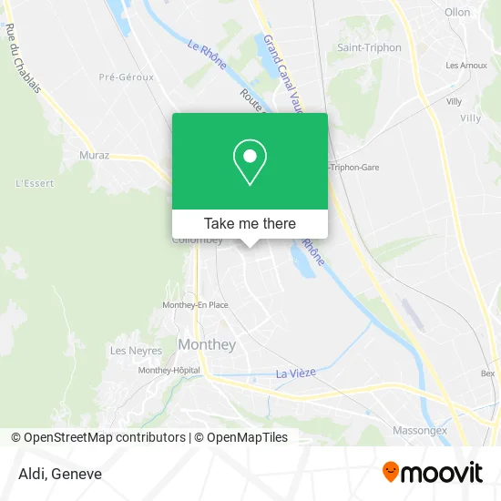 Aldi map