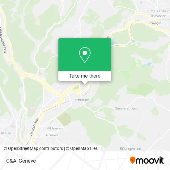 C&A map