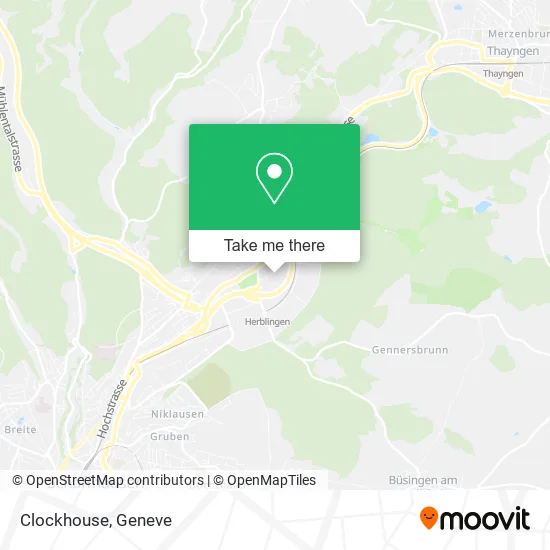 Clockhouse map
