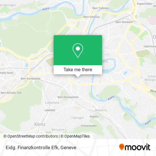 Eidg. Finanzkontrolle Efk map