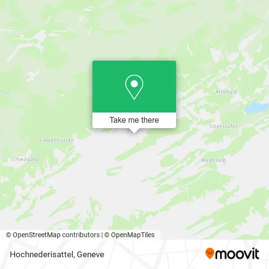 Hochnederisattel map