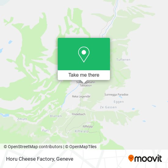 Horu Cheese Factory map