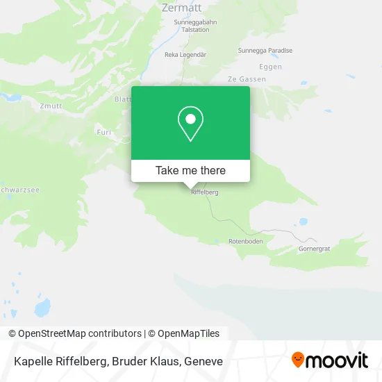 Kapelle Riffelberg, Bruder Klaus map