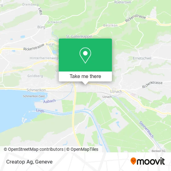 Creatop Ag map