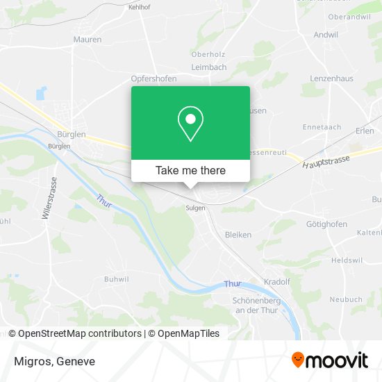 Migros map