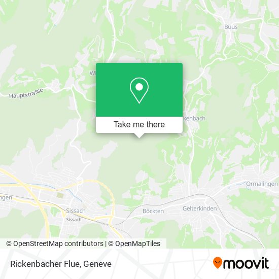 Rickenbacher Flue map