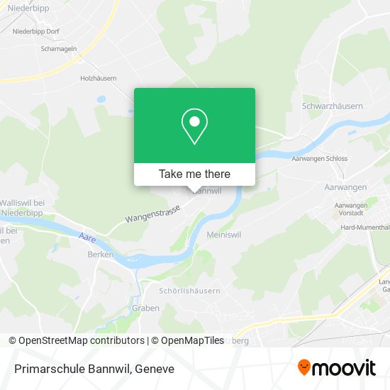 Primarschule Bannwil map