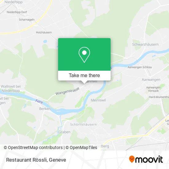 Restaurant Rössli map