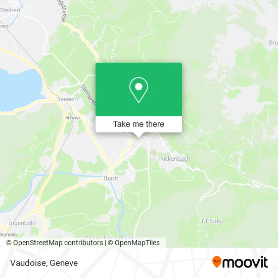Vaudoise map