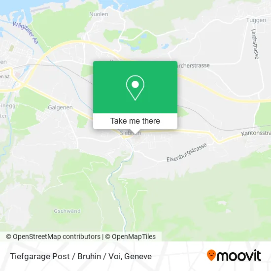 Tiefgarage Post / Bruhin / Voi map