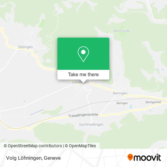Volg Löhningen map