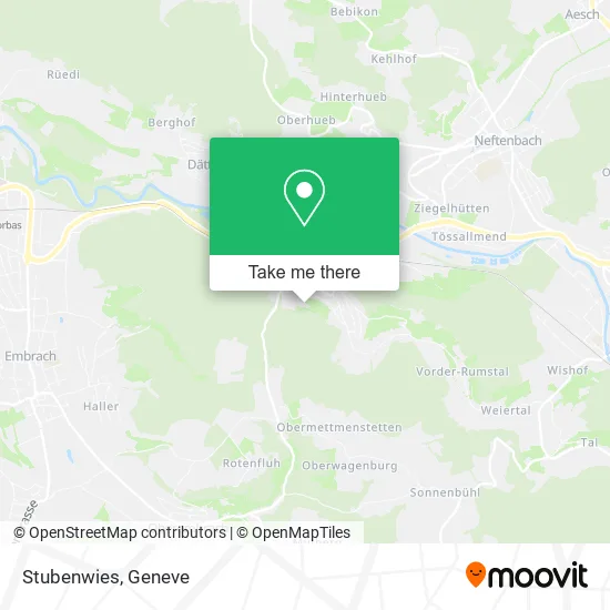 Stubenwies map