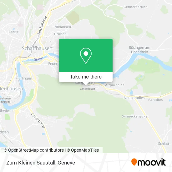 Zum Kleinen Saustall map