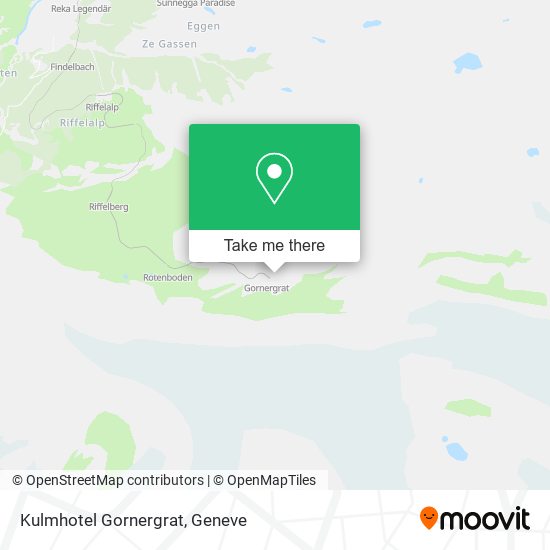 Kulmhotel Gornergrat map