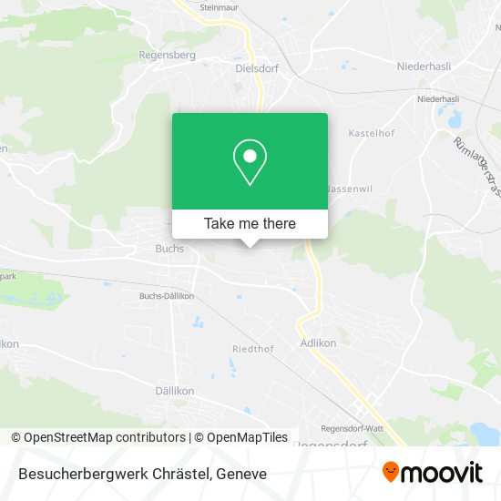 Besucherbergwerk Chrästel map