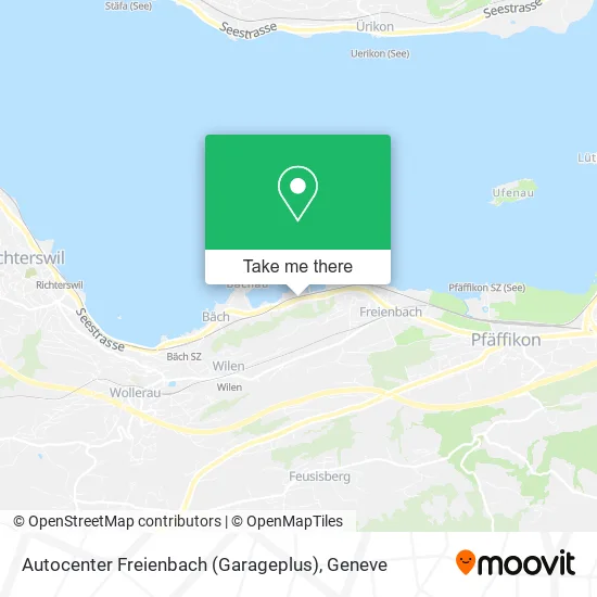 Autocenter Freienbach (Garageplus) map