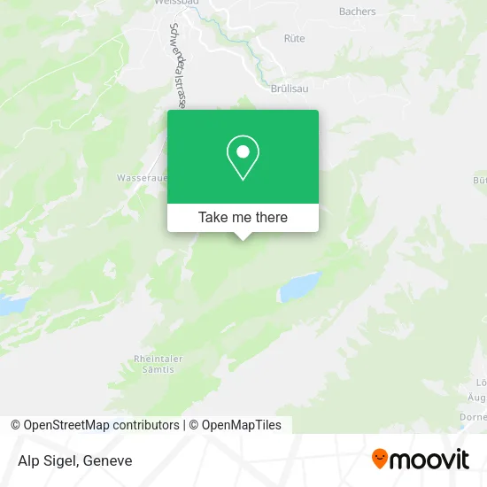 Alp Sigel map