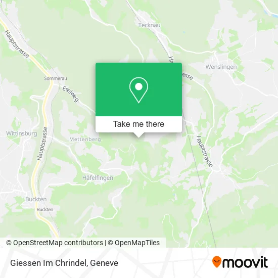 Giessen Im Chrindel map