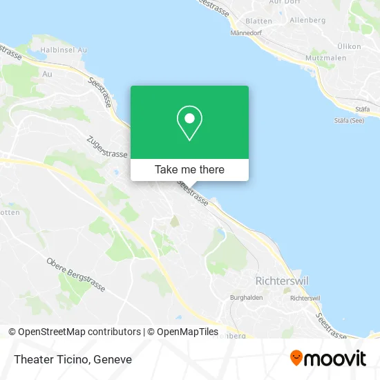 Theater Ticino map