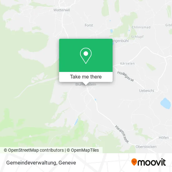 Gemeindeverwaltung map