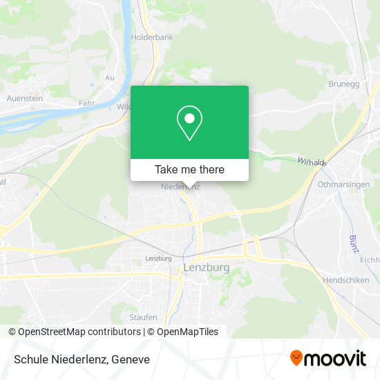 Schule Niederlenz map