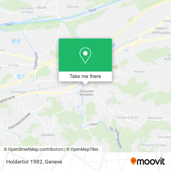 Holdertor 1982 map