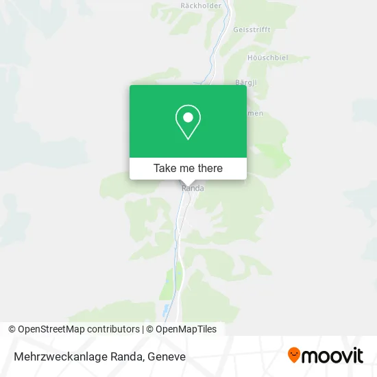 Mehrzweckanlage Randa map