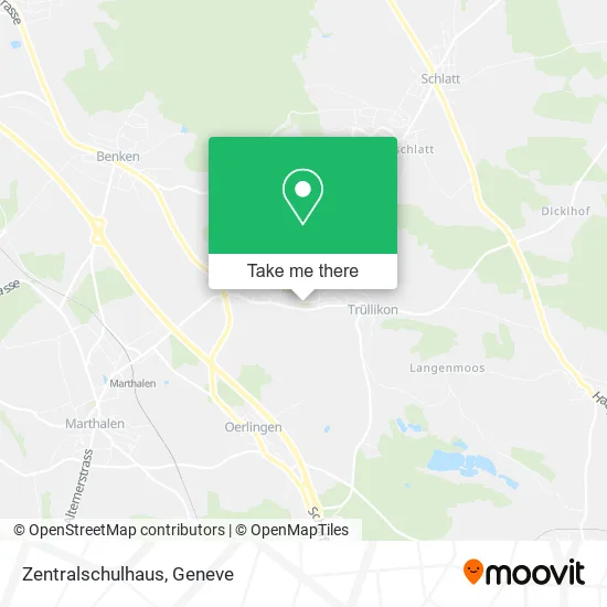Zentralschulhaus map