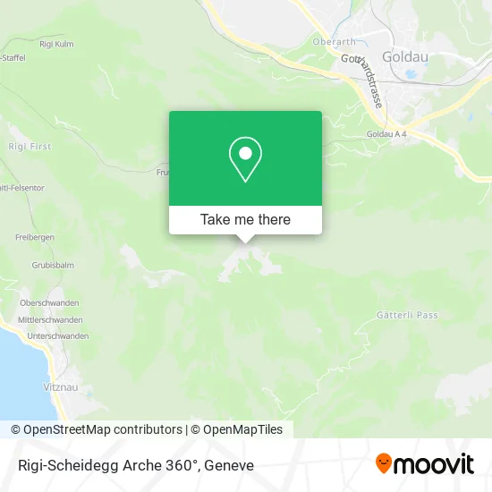 Rigi-Scheidegg Arche 360° map