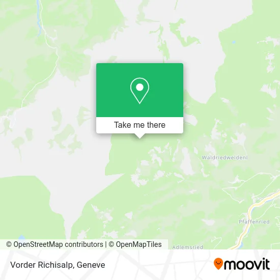 Vorder Richisalp map