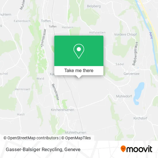Gasser-Balsiger Recycling map