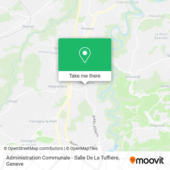 Administration Communale - Salle De La Tuffière map