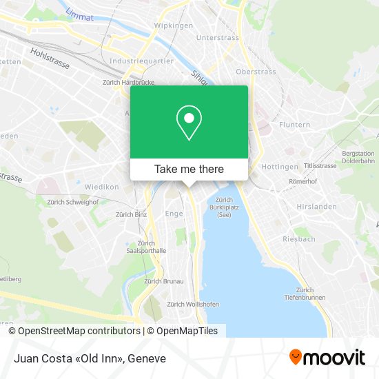 Juan Costa «Old Inn» map