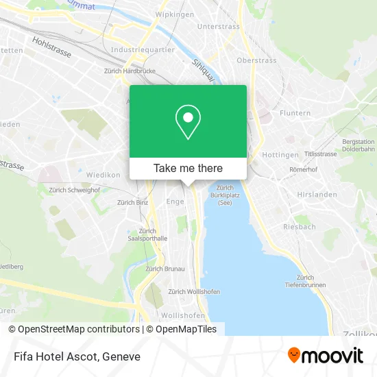 Fifa Hotel Ascot map
