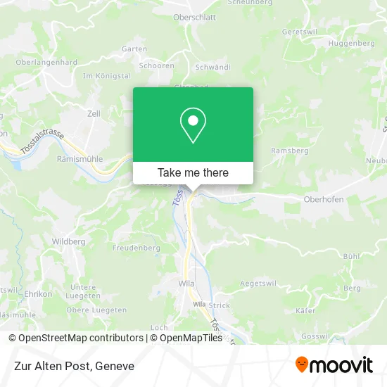 Zur Alten Post map