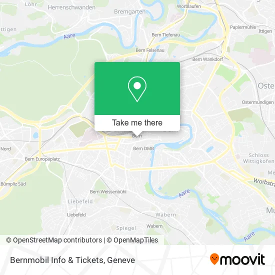Bernmobil Info & Tickets map
